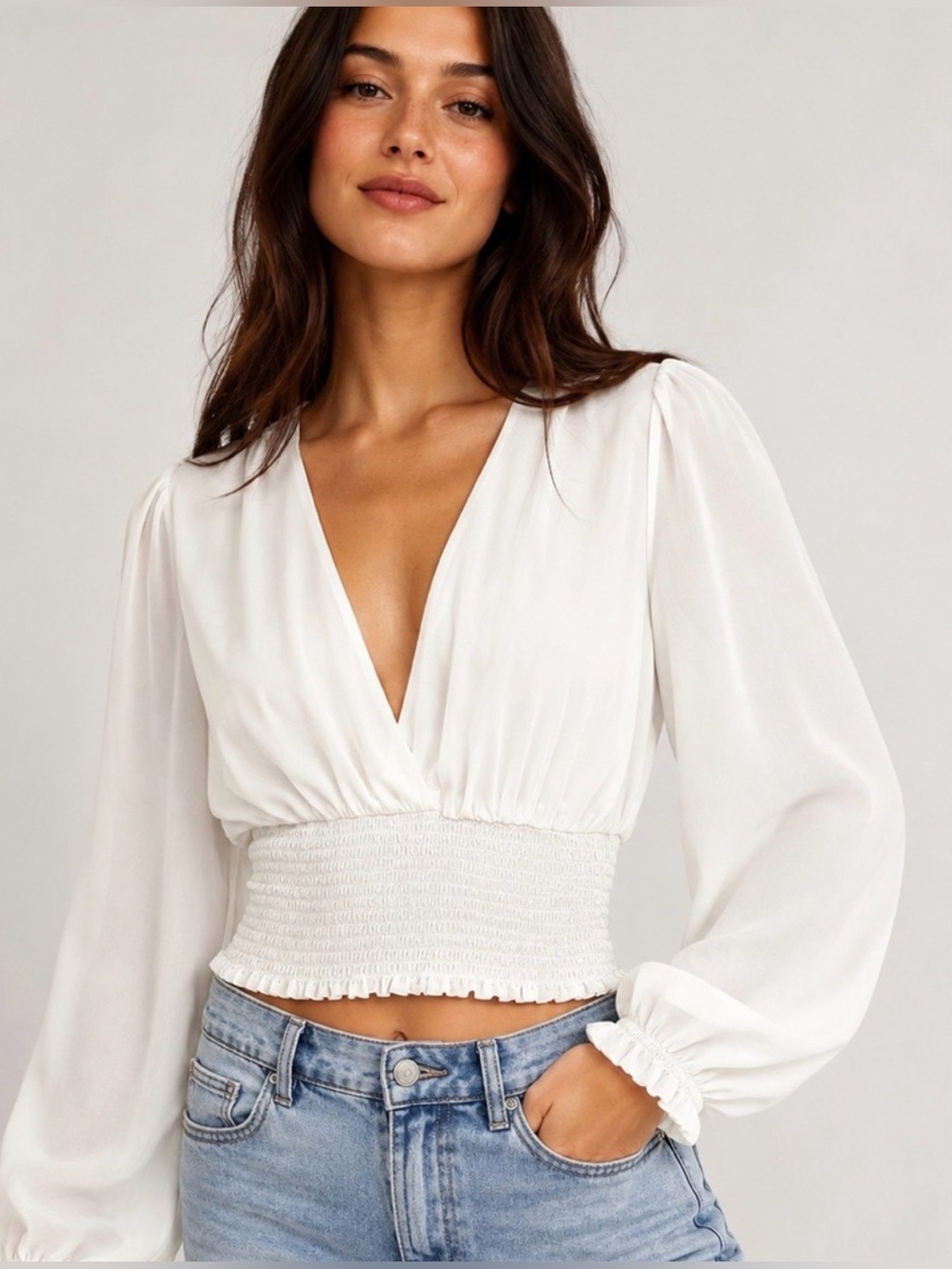 Wilfred by Aritzia white blouse size XS like new